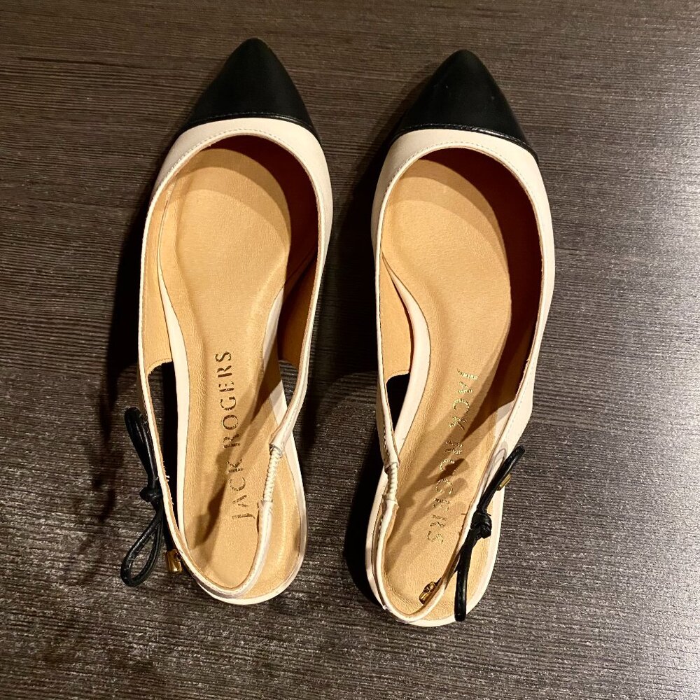 Jack Rogers Selena Sling Back Flats NWOT
